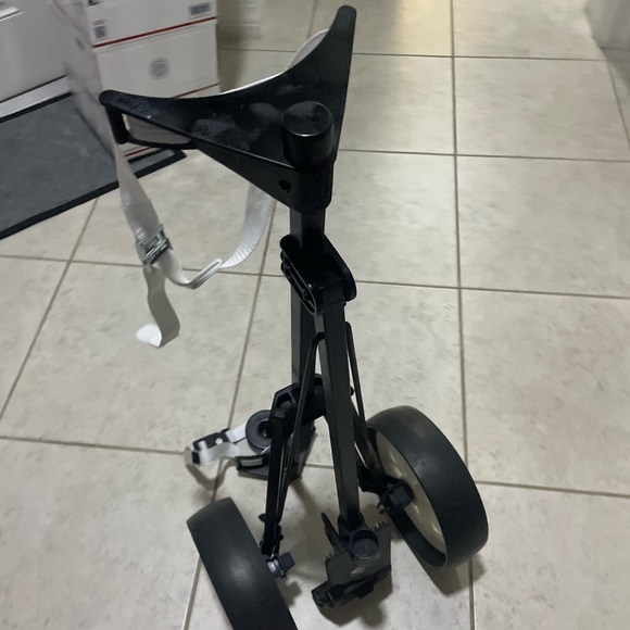 Golf Push And Pull Cat Dunlop with 2 wheels - Picture 13 of 14